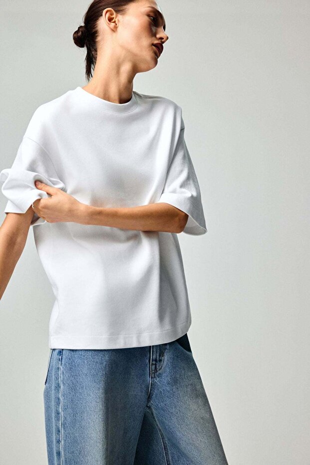 تيشيرت قماش إنترلوك - 2