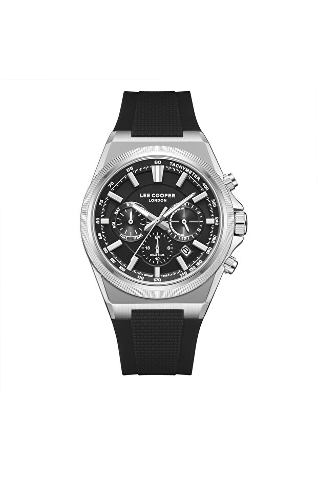 Men's Multi Function Black Dial Watch - LC08304.351