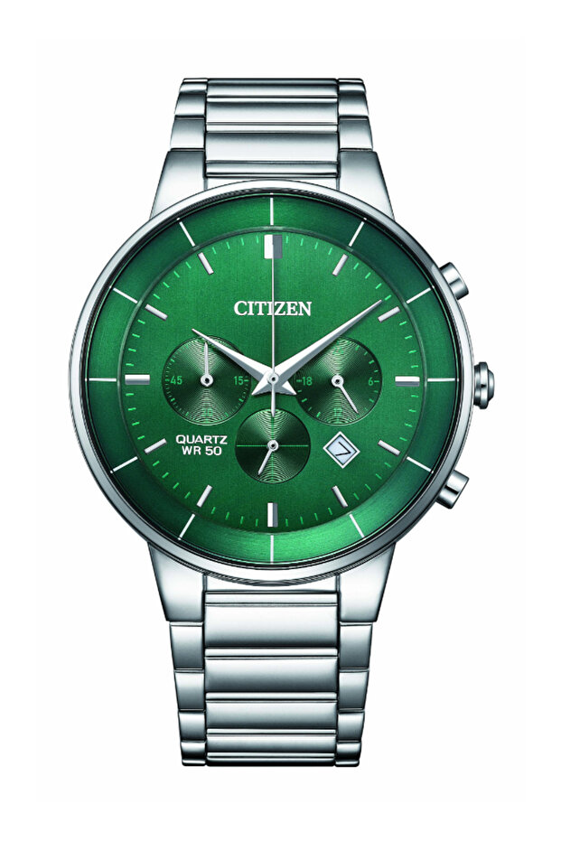 Men's Analog Green Dial Watch - AN8220-52X