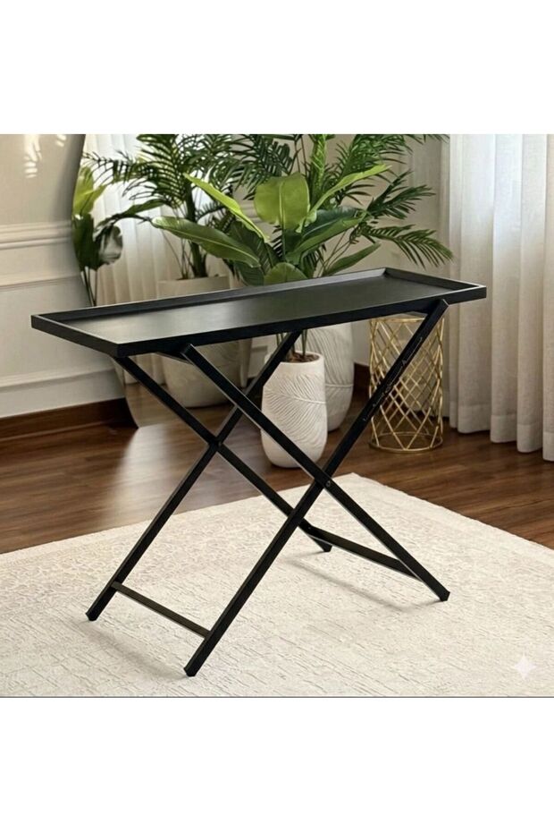 طاولة تقديم مفرده كونسول 100*100*35 - 4