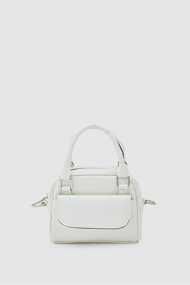 Nala Mini Retro Crossbody Bag Cream