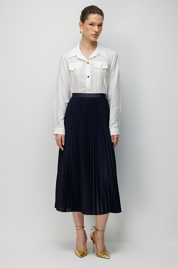 Piliseli Midi Etek - 2