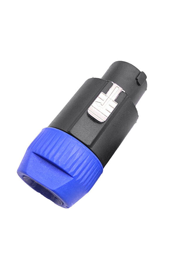 8P Male SpeakON 8 Pin Powercon Plug & Panel Mount Female Socket Adapter Kit - 8-Pole Speaker Cable C