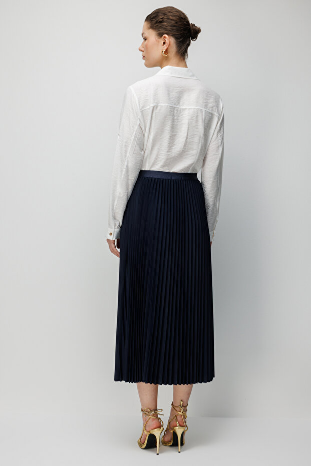 Piliseli Midi Etek - 5