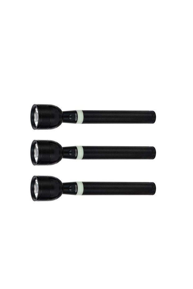 Rechargeable LED Flashlight KNFL5451 – Pack of 3