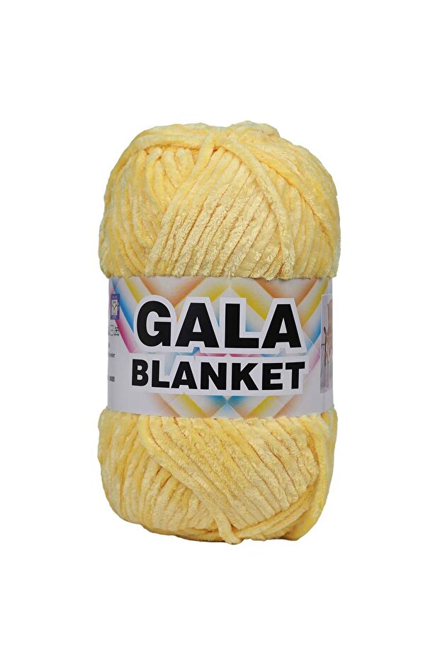 بطانية فائض التصدير K مخمل 250 G أصفر SK05