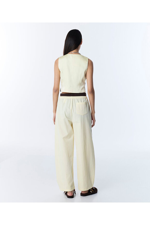 ÇİFT KAT BEL PANTOLON - 5