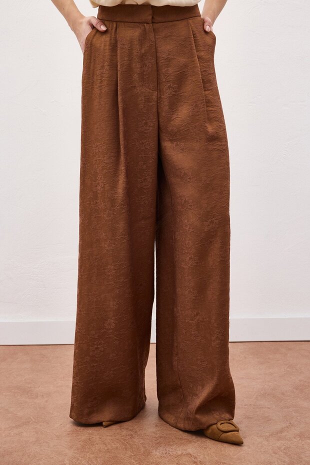 بنطلون فريا - بني - 4