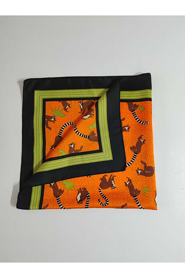 DESENLİ FULAR(70X70cm) - 4