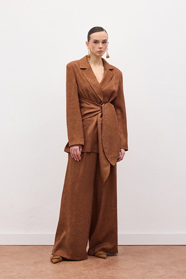 بنطلون فريا - بني - 1