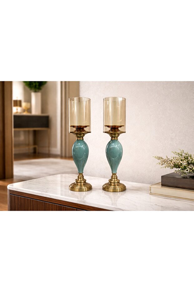 Classic Design Candlestick Set - Lumera Vantis - 2