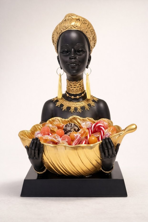 African Statuette with Stand - Nerima