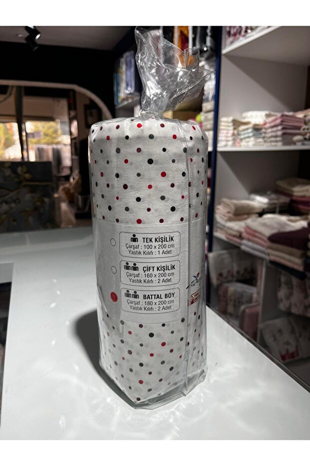 Lasti̇kli̇ Ça Bed Sheet Eti̇ 180 X 200 (2 Pillowcases Included.)