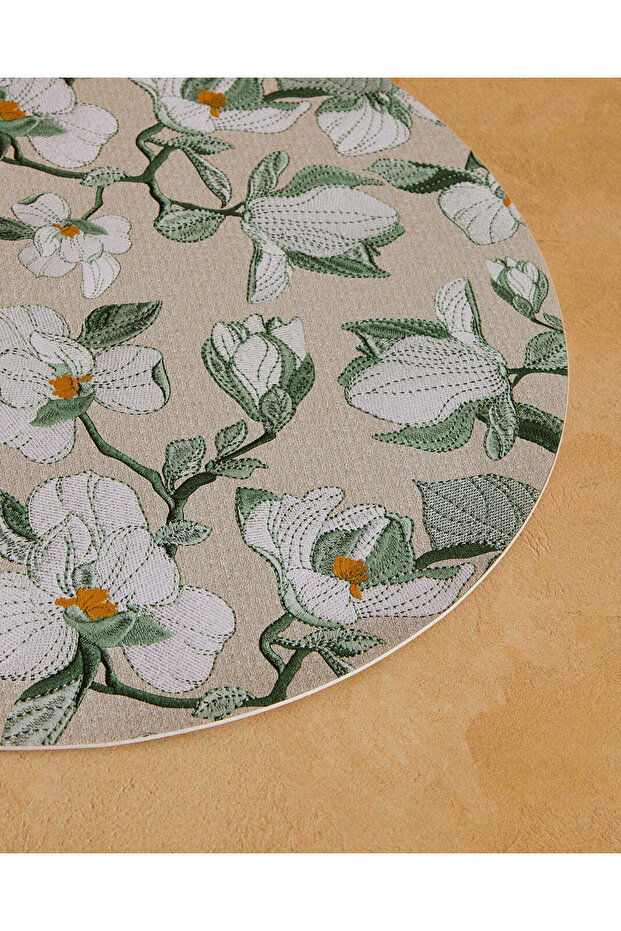 مفرش طاولة فردي دائرية متنوعة - 3