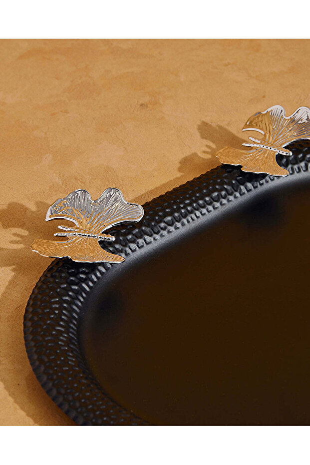 Black Oval Serving Tray (Large) - 3