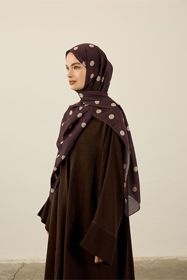 شال لينا بنمط البولكا دوت - 2