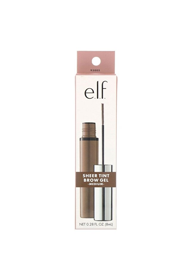 e.l.f. Beautifully Bare Sheer Tint Brow Gel Medium