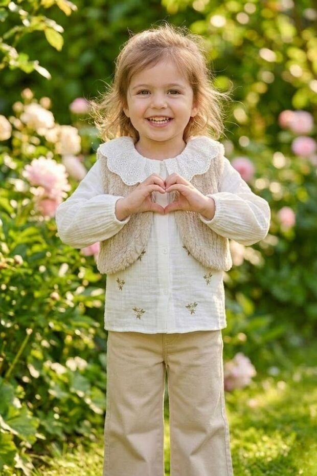 Baby Set 3 Piece Shirt Vest Pantalon