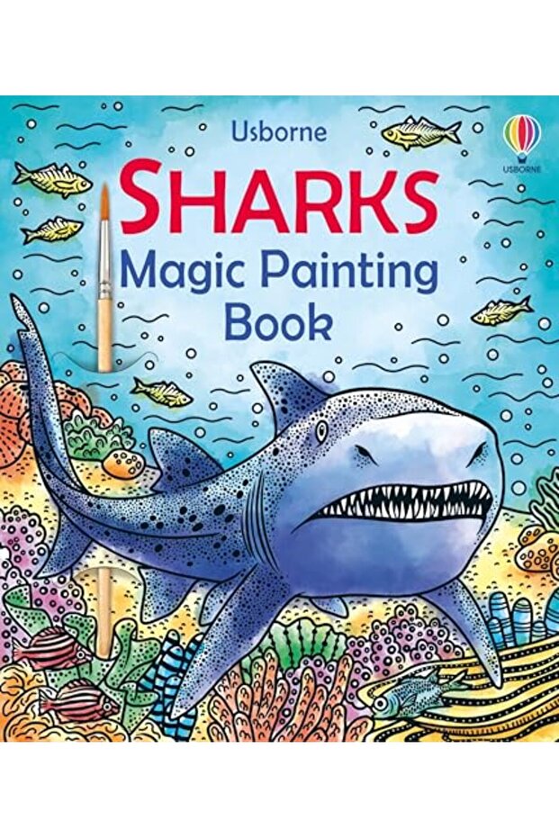 Sharks Magic Painting Book