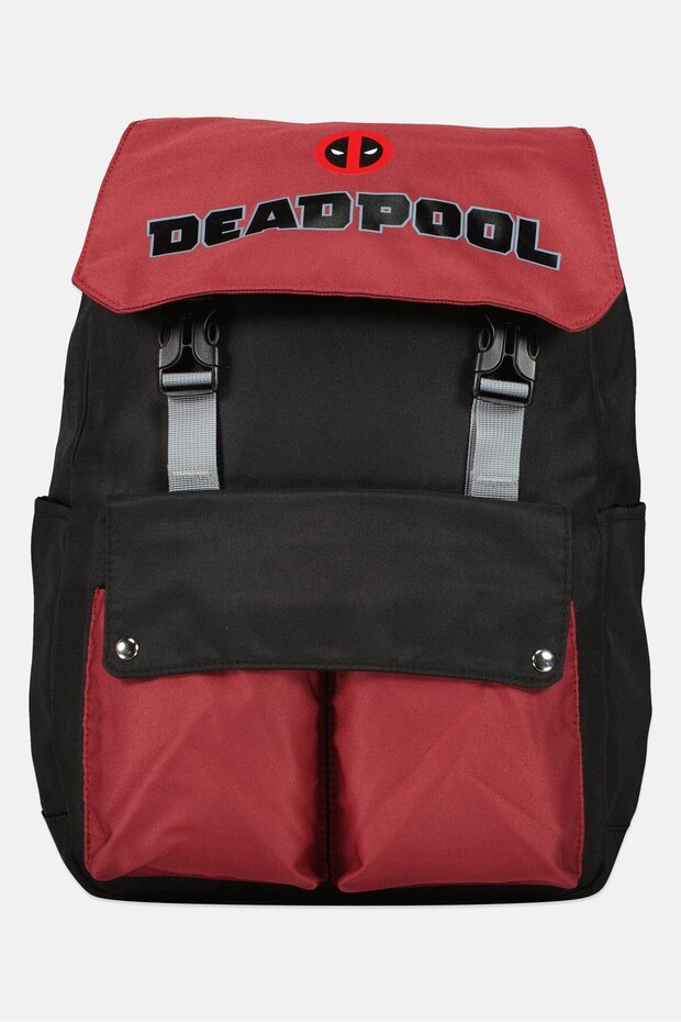 Kids Boy Deadpool Backpack, Multicolor - 1