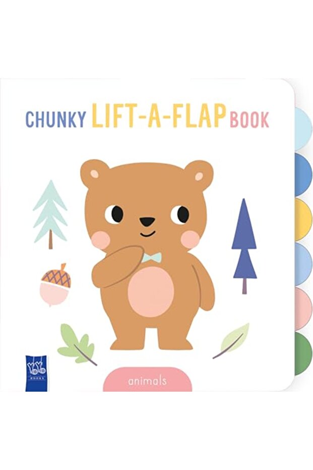 Chunky Lift-A-Flap Book: Animals