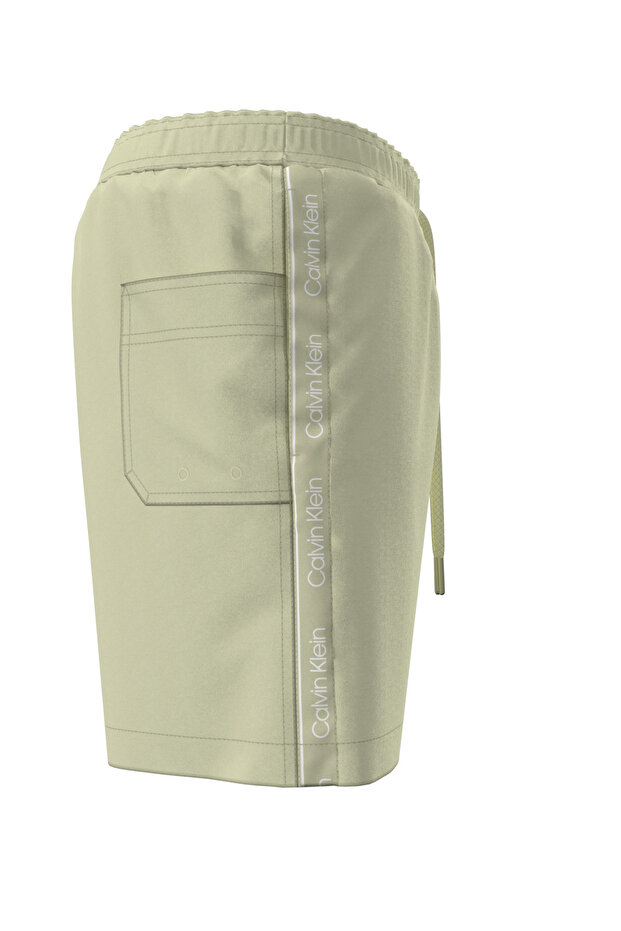 بوكسر رجالي متوسط ​​الطول برباط باللون الأخضر - 4