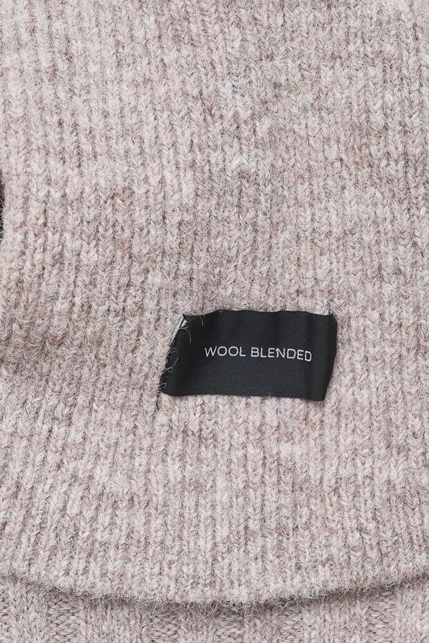 Vizon Düğme Detaylı Örme Şapka - 5