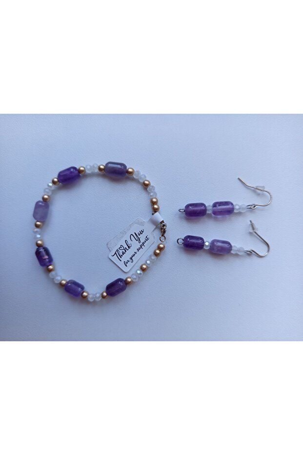 Amethyst silver bracelet - 2