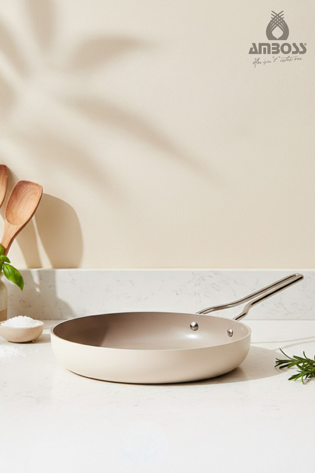 Sera Nova Natural Ceramic Pan 28 cm 2.8 Liters – Latte
