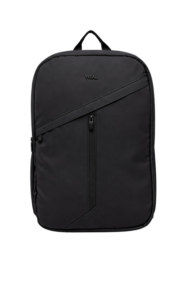 Water-Repellent Features, S Faux Leather 15.6″ Laptop Backpack Bag I
