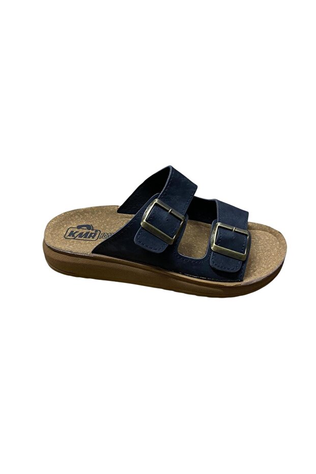 Slipper Double Band Belt Flat Sole