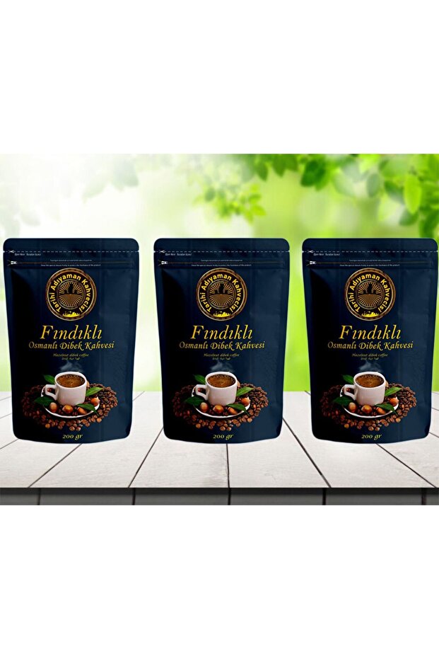 Ottoman Dibek Coffee with Nuts 200 g 3 pcs