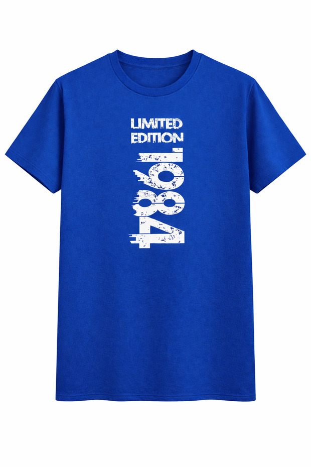 Limited Edition 1984 Design Printed Oversized Unisex T-Shirt 100% Cotton Unisex Street Style T-Shirt