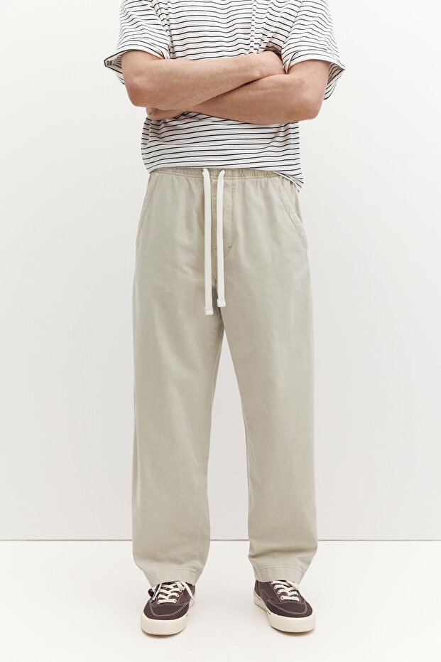 Bol kesim jogger pantolon - 2