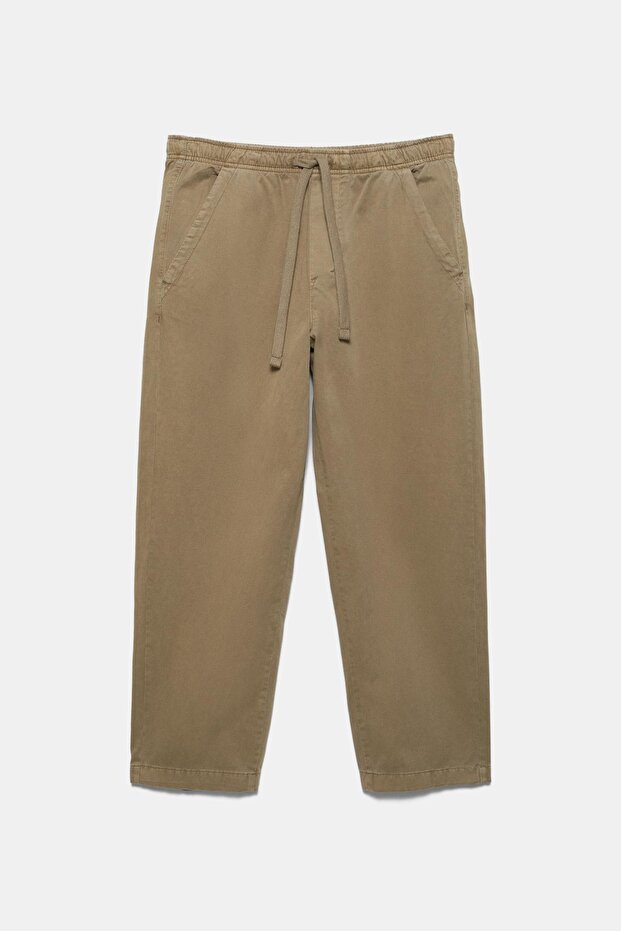 Bol kesim jogger pantolon - 8