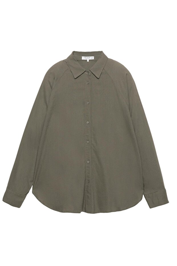 Uzun kollu rustik gömlek - 4