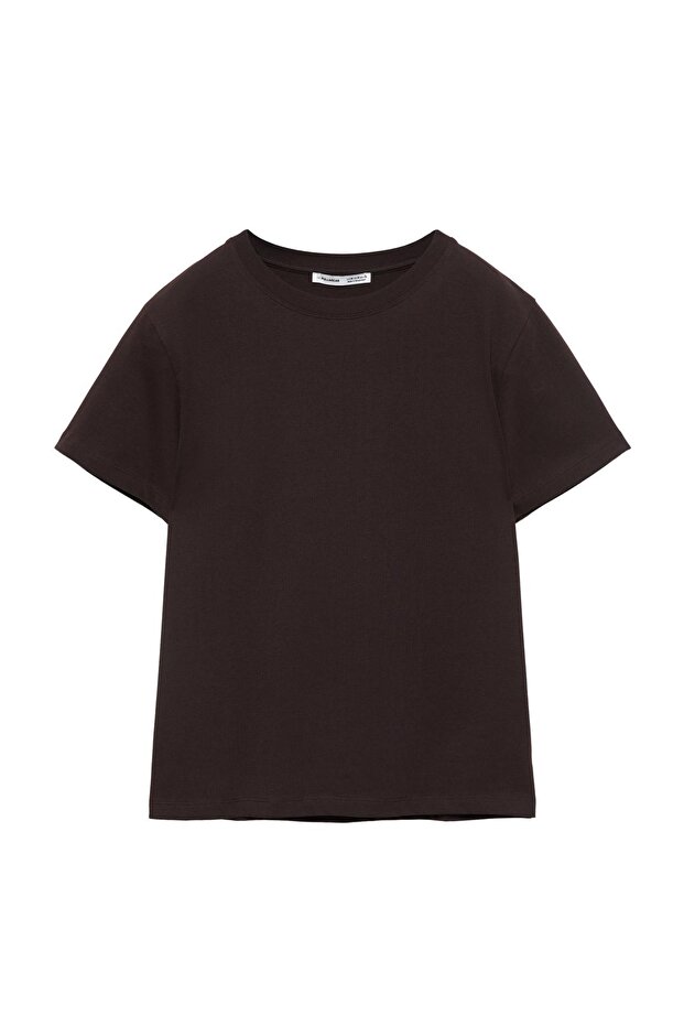 Basic kısa kollu t-shirt - 3