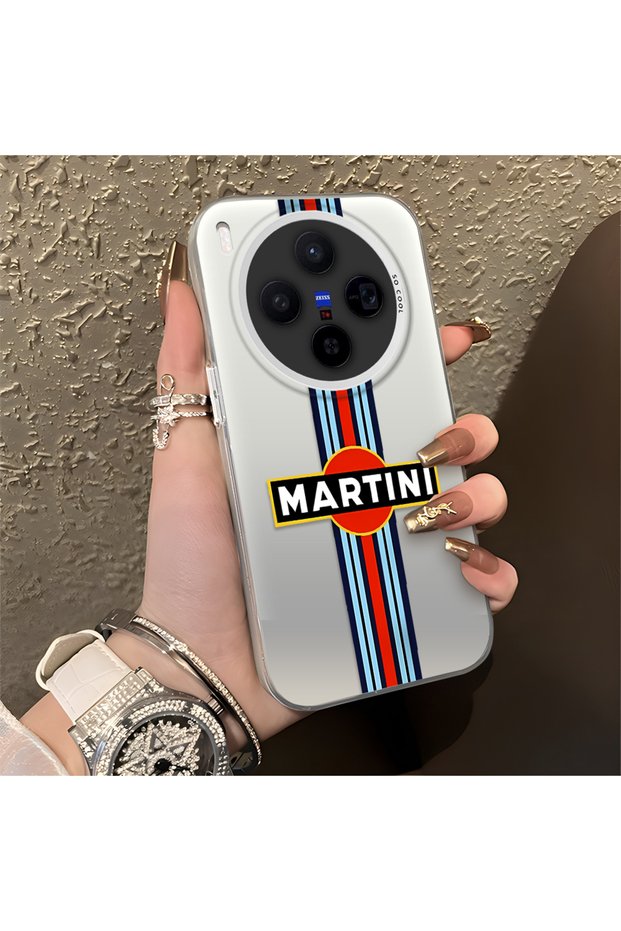 Vivo X300 Compatible Silicone Phone Case Edge Hard Back Anti Fall Bmw Patterned