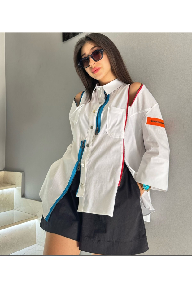 Zipline Poplin Gömlek - 2