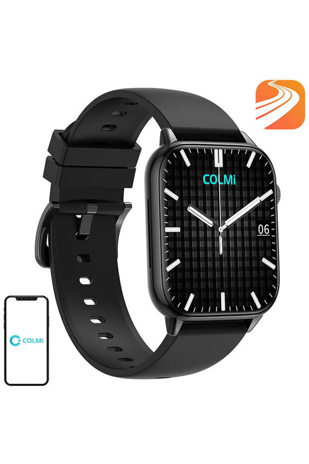 Ceas inteligent C61 (negru) - 7