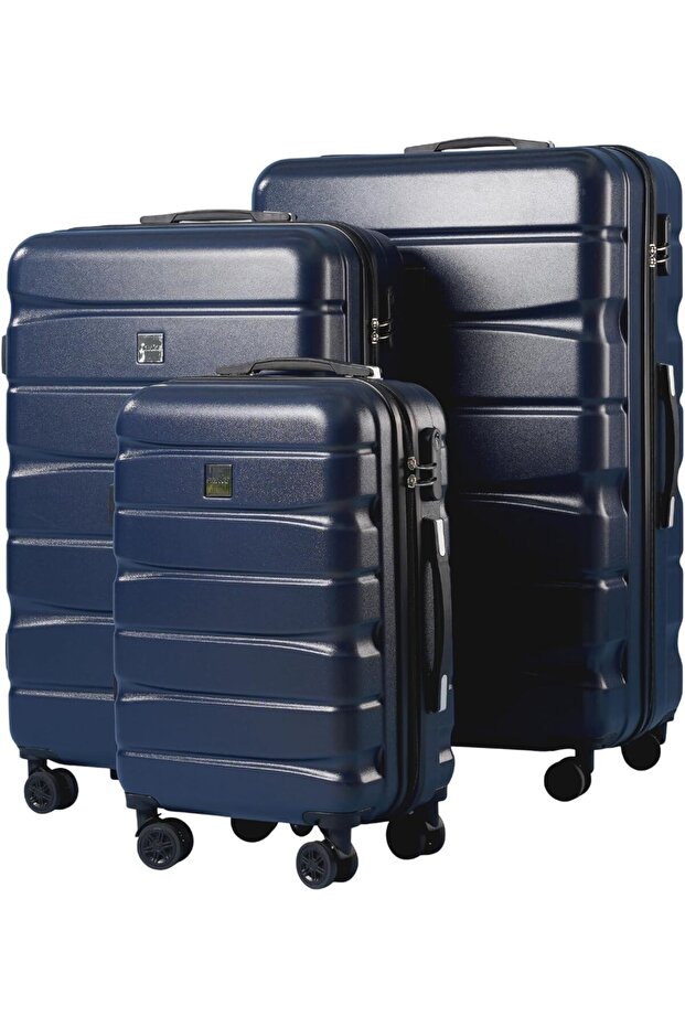 Unbreakable Luggage Set of 3, lightweight suitcase for travel