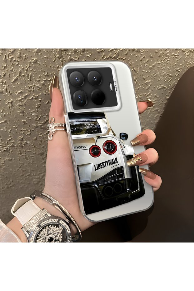 15t Pro Compatible Case for Bmw Patterned Silicone Edge Hard Back Anti Fall