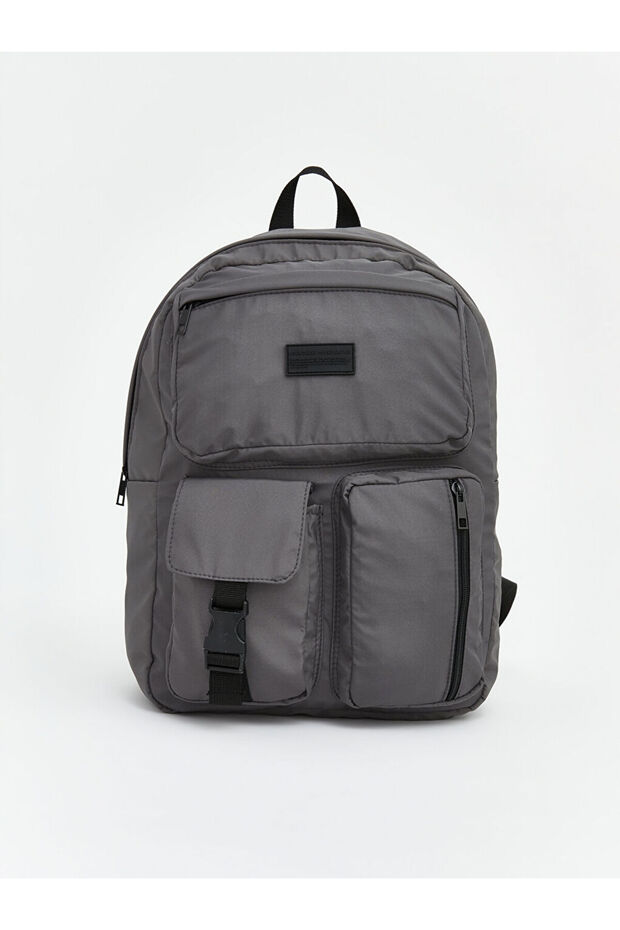 Lcw Accessories Anthracite Multi-Compartment Men's Bag Backpack from Cc Collection