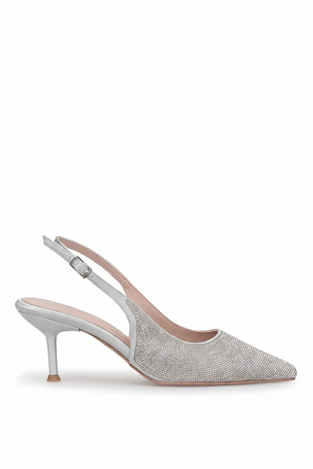 26by168.202 Women's Classic Heeled Shoes Silver