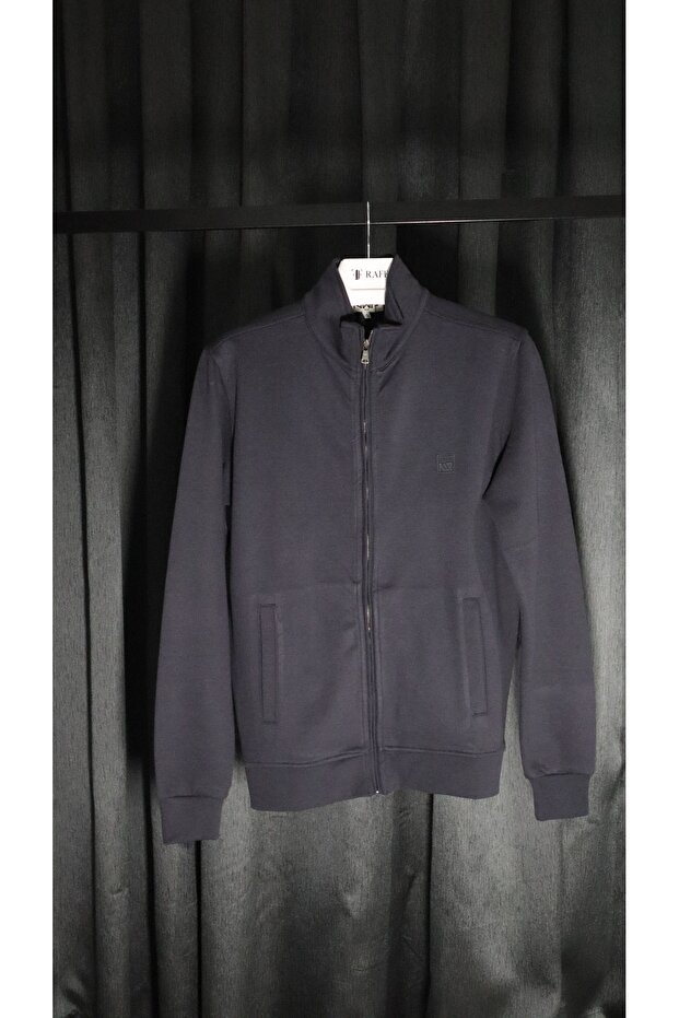 Men's Double Face Full Zip Cardigan