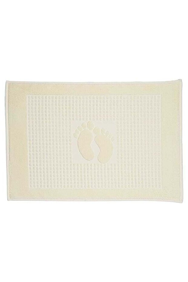 Prosop de iarnă pentru picioare, crem, 50x70 cm - 1