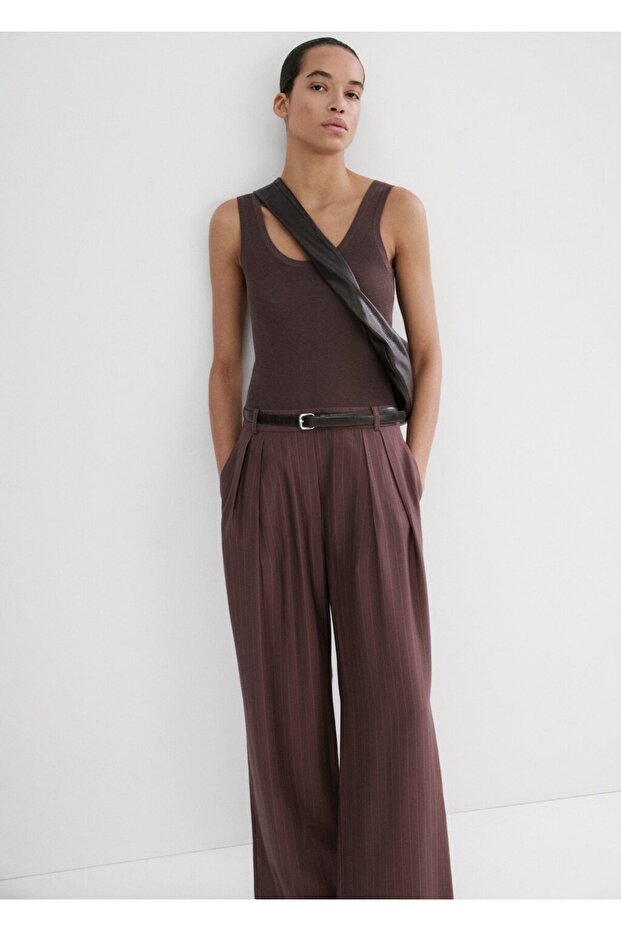 İnce çizgili tulum - 7