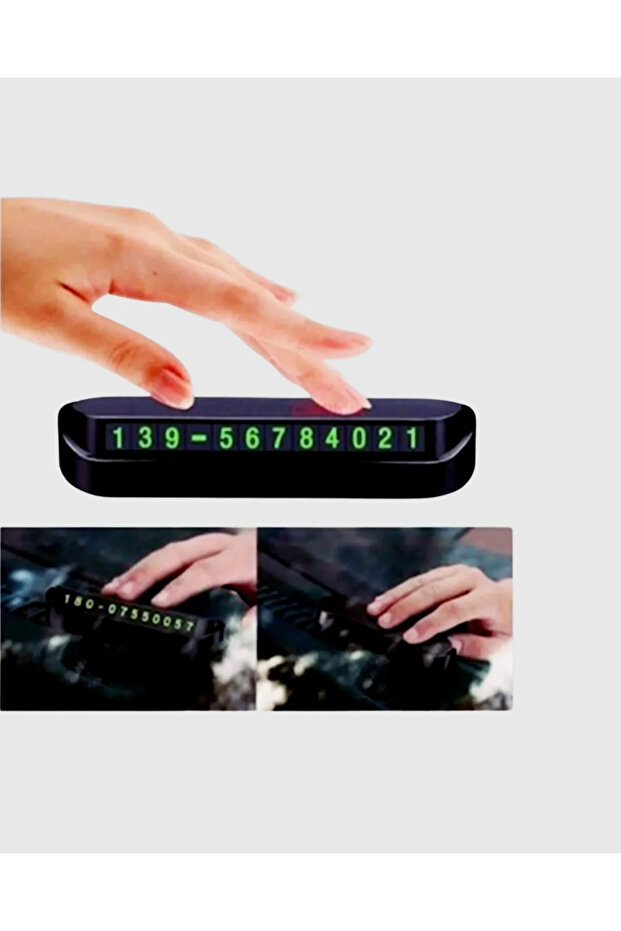 Phosphorescent number indicator - 5