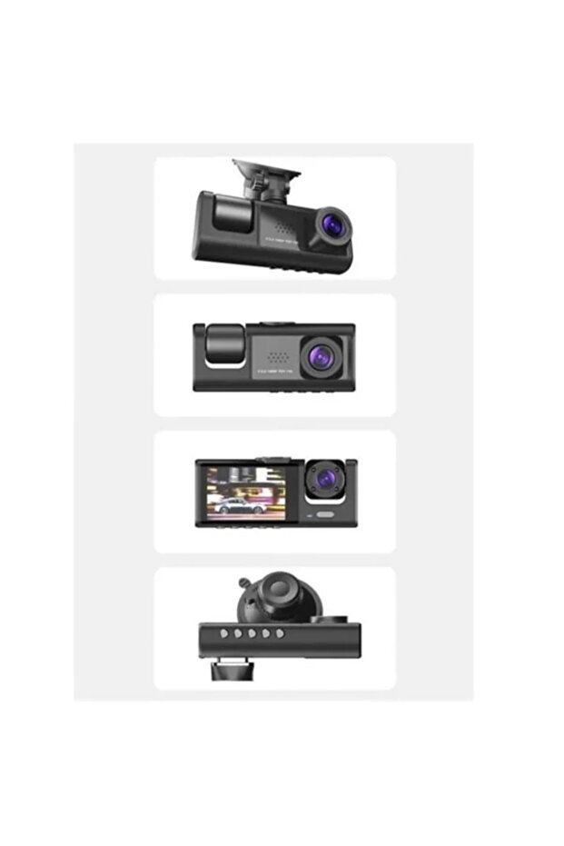 كاميرا أوتوماتيكية بثلاث كاميرات مع شاشة LCD مقاس 2.0 بوصة وتسجيل دوري - 2