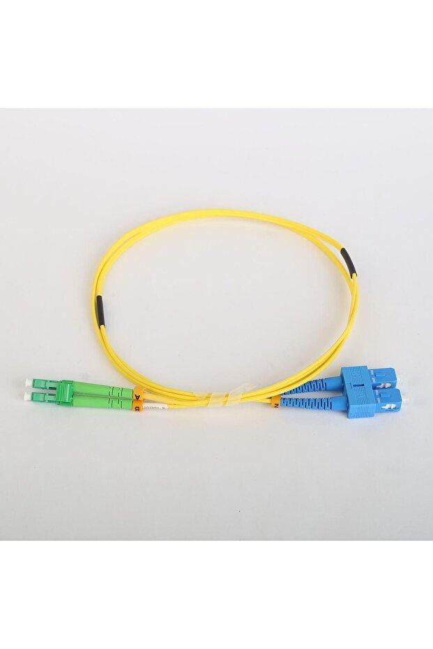 Lc/Apc-Sc Sm Dx 9/125 Lszh F/O Patch Cord